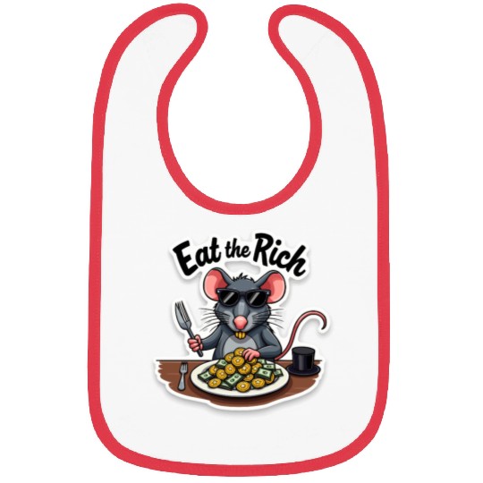 Eat the Rich Rat – Street Rebellion Bibs