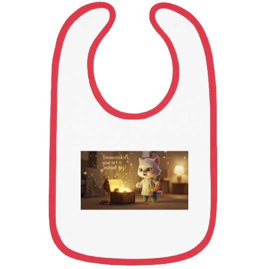 A magical hyper-realistic 3D render  Bibs