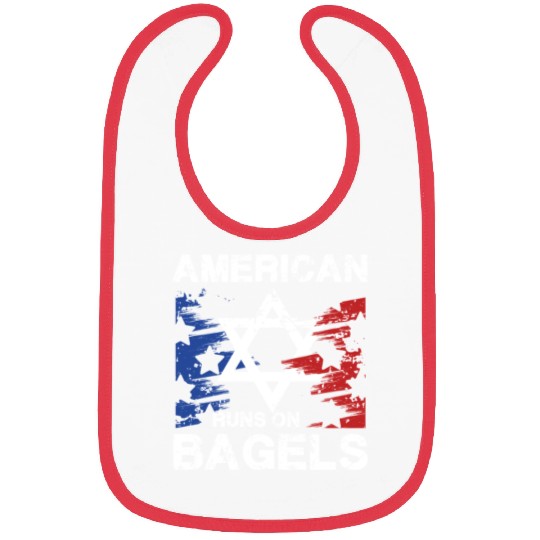 American Pride with Star and Bagel Spirit Bibs