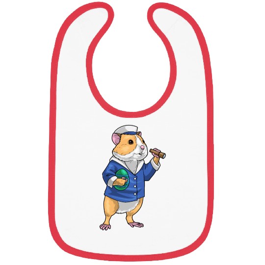 Hamster Easter Sailor Bibs