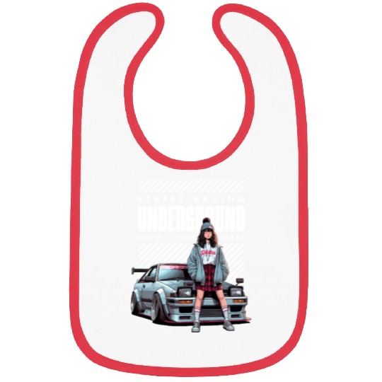 Japanese Underground Street Racing - JDM Car Bibs