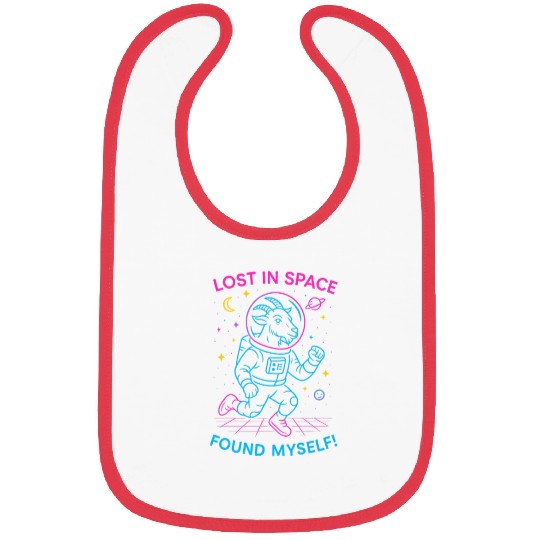 Lost in Space – Found Myself Goat Astronaut Bibs