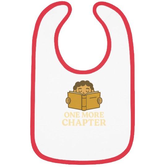 Book Lover Embrace Illustration Bibs
