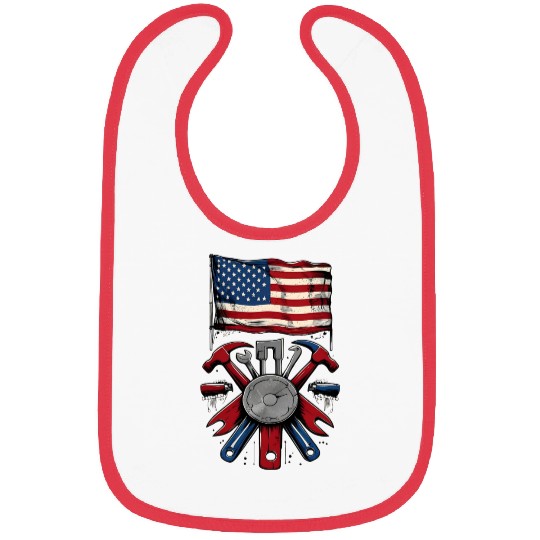 Union Strong: American Worker Bibs