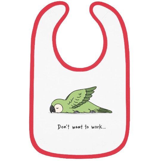 Red-shouldered Macaw Bibs