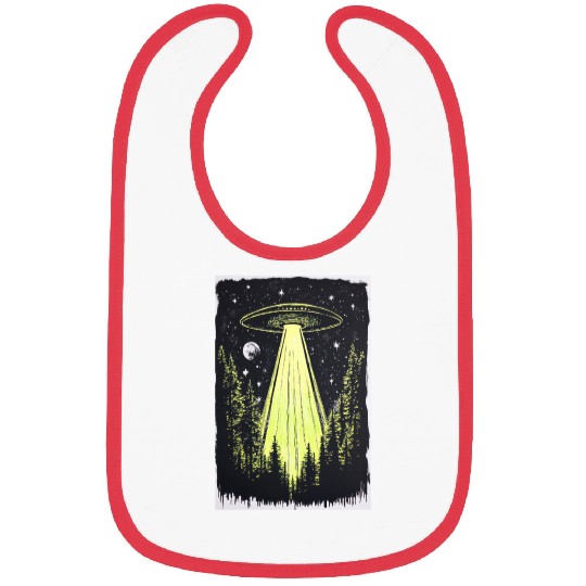 UFO in the Midnight Pines Bibs