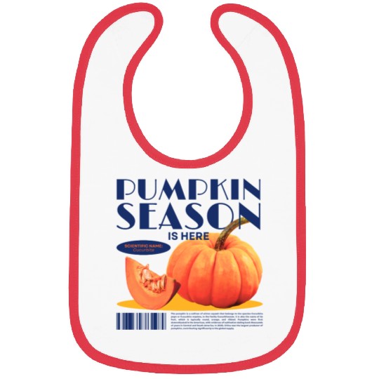 Pumpkin Season Bibs