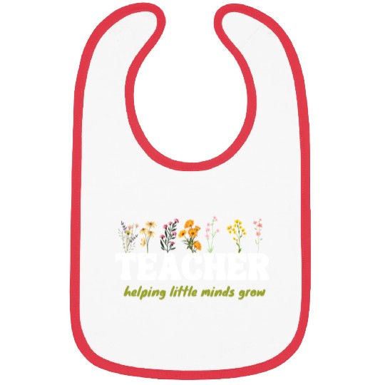 Teacher Bibs Wildflower Teacher Bibs, Teacher