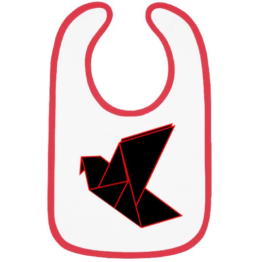Origami Phoenix Outline Bibs
