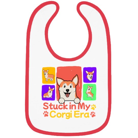 Funny Corgi Dog - Animal Lover Bibs