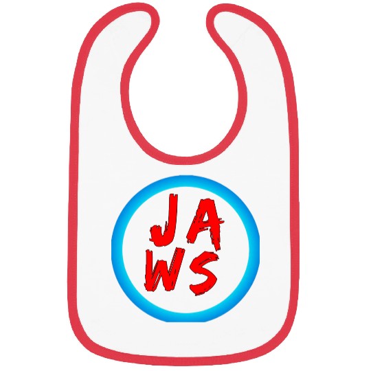 Vibrant Graffiti Style JAWS Logo Bibs
