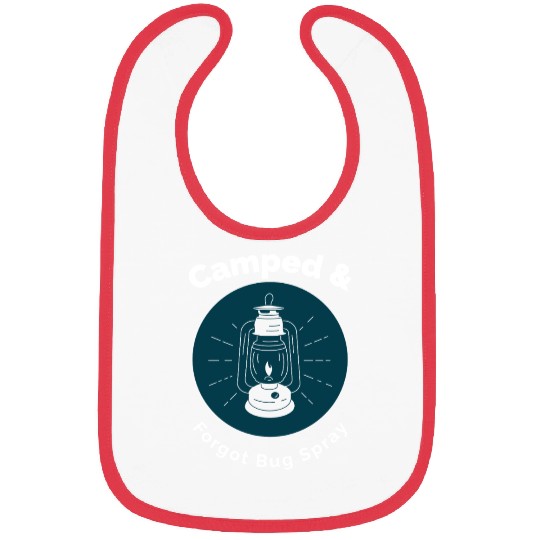 Creepy Lantern Camping Graphic Bibs