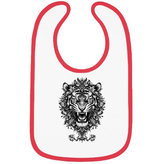 Tiger T Tattoo Bibs