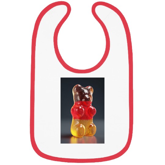 Transparent German Gummy Bear Bibs