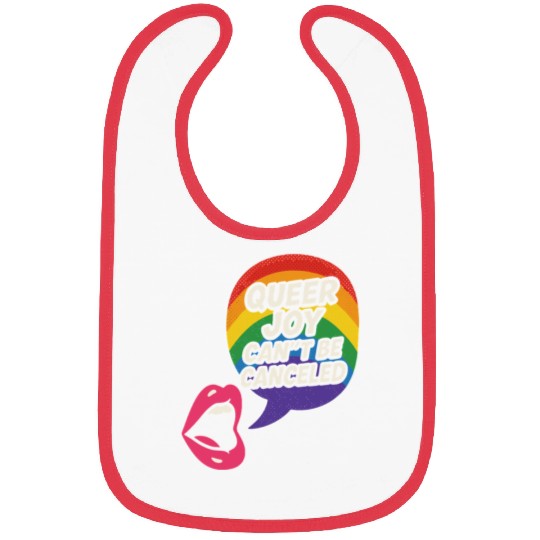Queer Pride Queer Joy LGBTQ+ Affirmation Trans Bibs