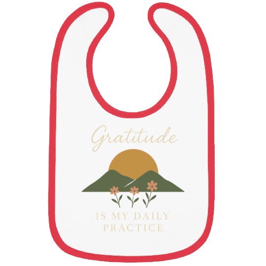 Gratitude Mindfulness Positive Affirmation Daily Bibs