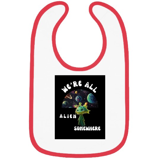 Galactic Alien Adventure Design Bibs