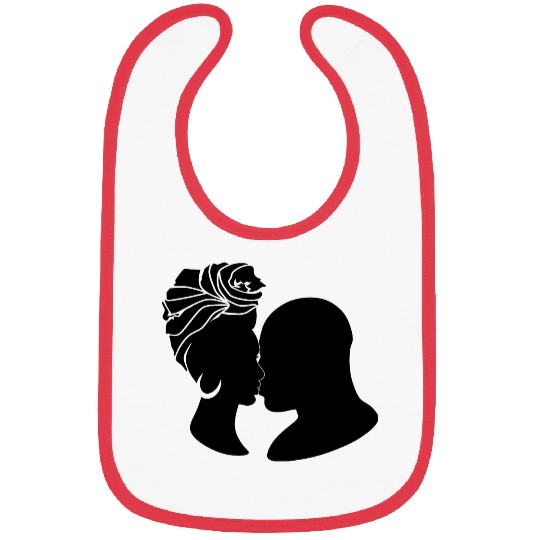 Abstract Sunset Mountain Landscape Bibs