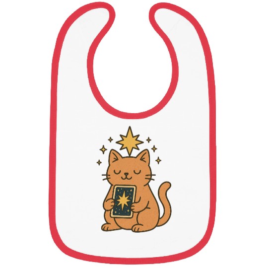 Celestial Cat Tarot Design Bibs