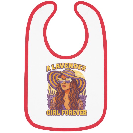 lavender girl Bibs