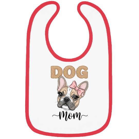 Frenchie Mom Bibs