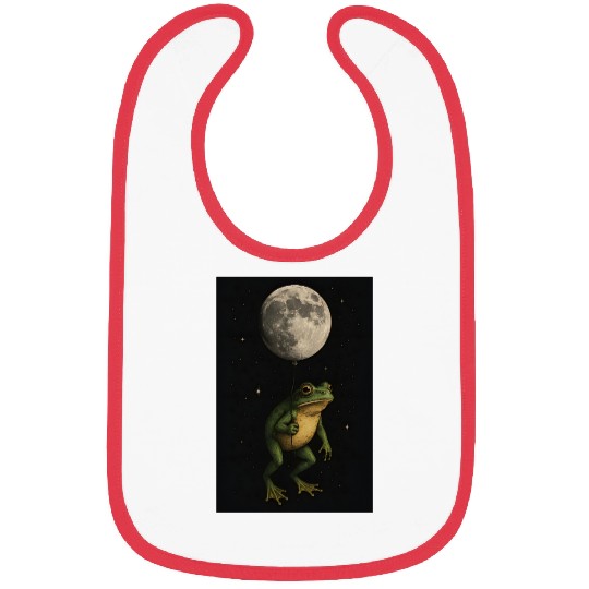 Lunar Frog Nightscape Bibs
