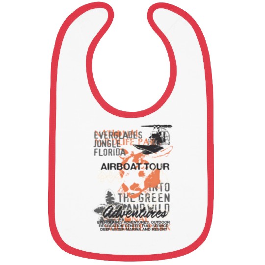 Airboat Alligator Tours Florida Everglades Bibs