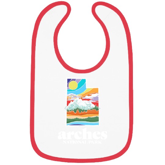 Arches National Park Utah Vintage Nature Outdoor Bibs