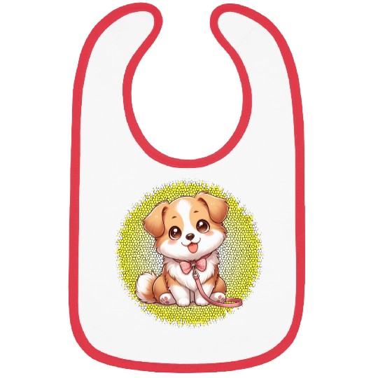 Puppy Sunshine Smile Bibs