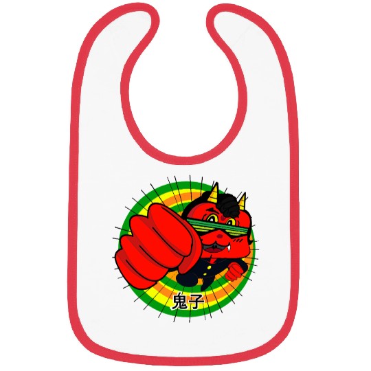 Oniko School Life Punch Demon Bibs