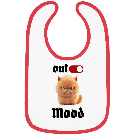 Grumpy Cat Illustration Bibs Design