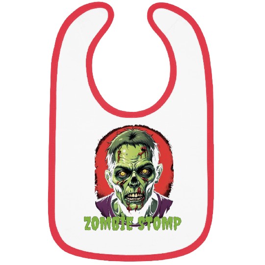 Zombie Stomp Horror Graphic Bibs