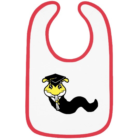 Caterpillar school graduation passed College proud Bibs