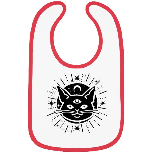 Black Cat Bibs