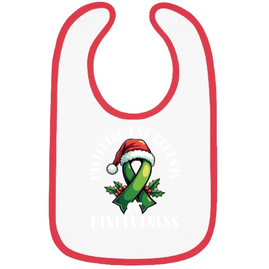 Let Your Mental Health Be Merry and Bright Holiday Bibs