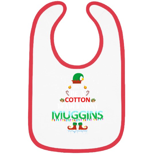 Elf Cotton Headed Muggins Christmas Gift Bibs