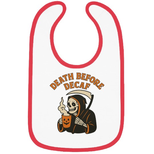 Funeral Halloween Tribute Bibs