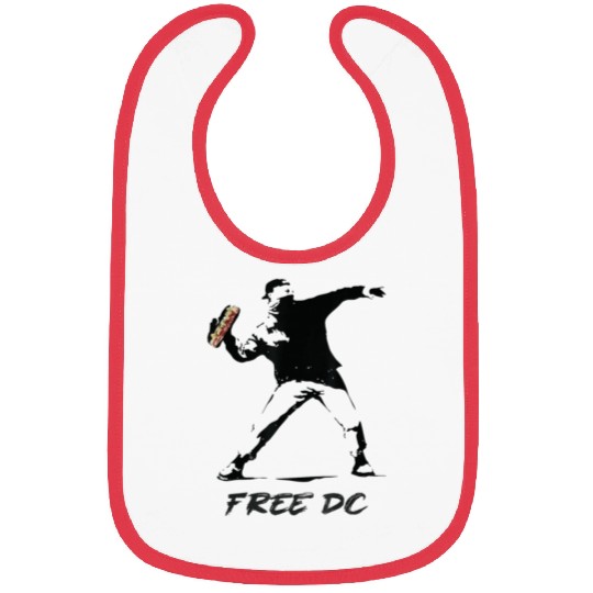 Free DC Sandwich Guy Banksy Style Street Art Bibs