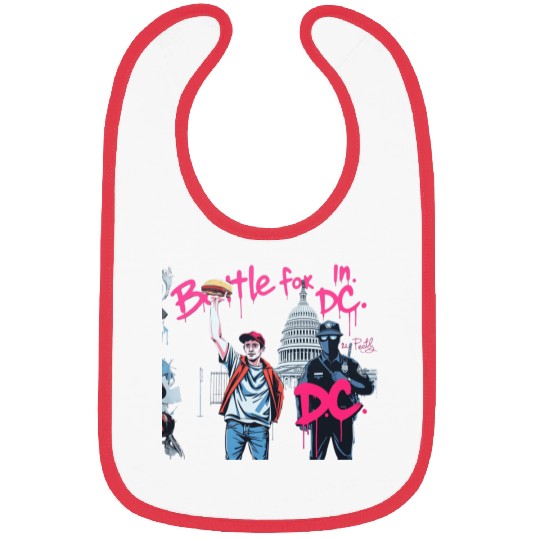 Free DC Sandwich Guy Banksy Style Street Art Bibs