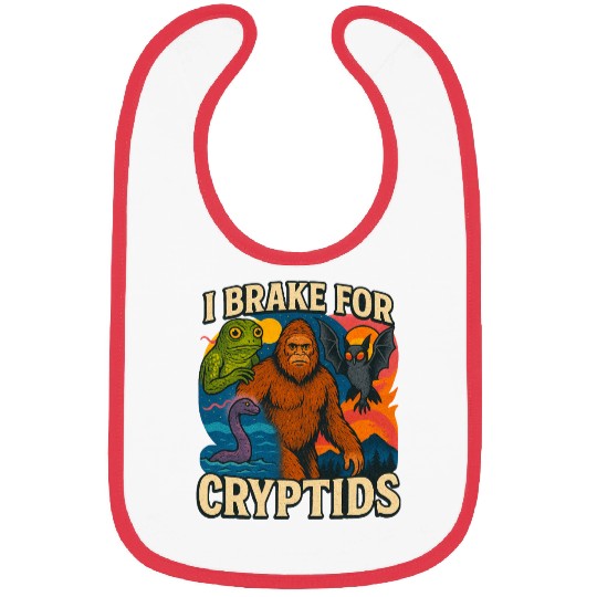 Cryptid Mythical Creature Bibs Design