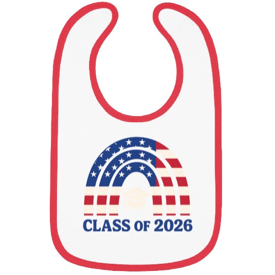 Senior 2026 | Graduation Class of 2026 Blue Design Bibs