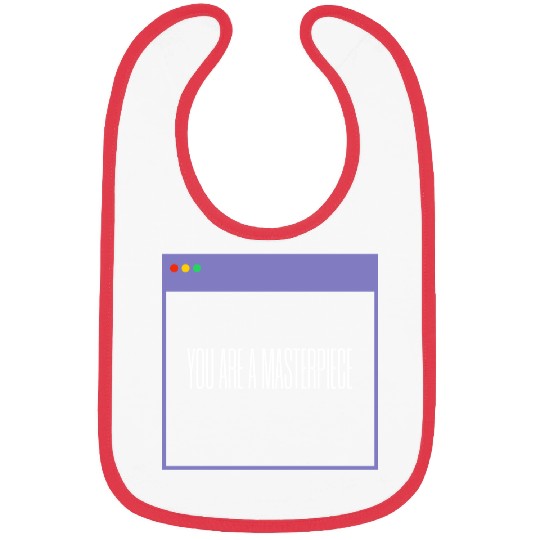 Inspirational Self Love Design Bibs