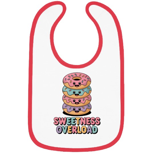 Sweetness Overload | Donut Kids Bibs
