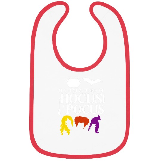 Hocus Pocus Haloween Party Bibs
