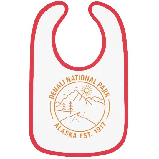 Denali Mountain Alaska National Park Bibs
