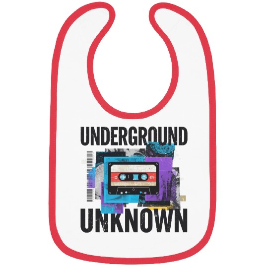 Underground Cassette Tape Urban Art Bibs