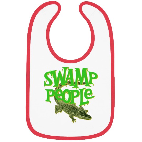 Swamp People Alligators Bibs