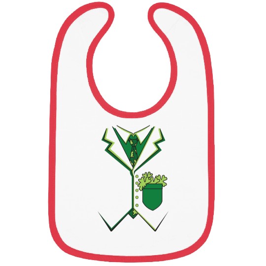 Irish Tuxedo Suit Bibs