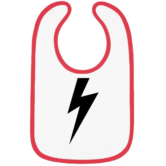 Lightning bolt Bibs