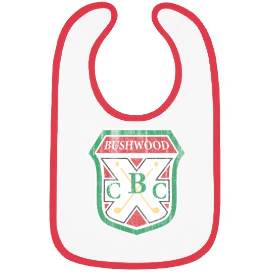 Vintage Bushwood Country Club Crest Bibs